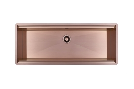 Copper sink Happy Hour workstation. W120cm. (1049858)