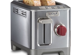 Wolf Gourmet 2-slice stainless steel toaster (ICBWGTR102S-CE)